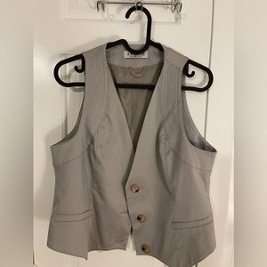 Gray vest